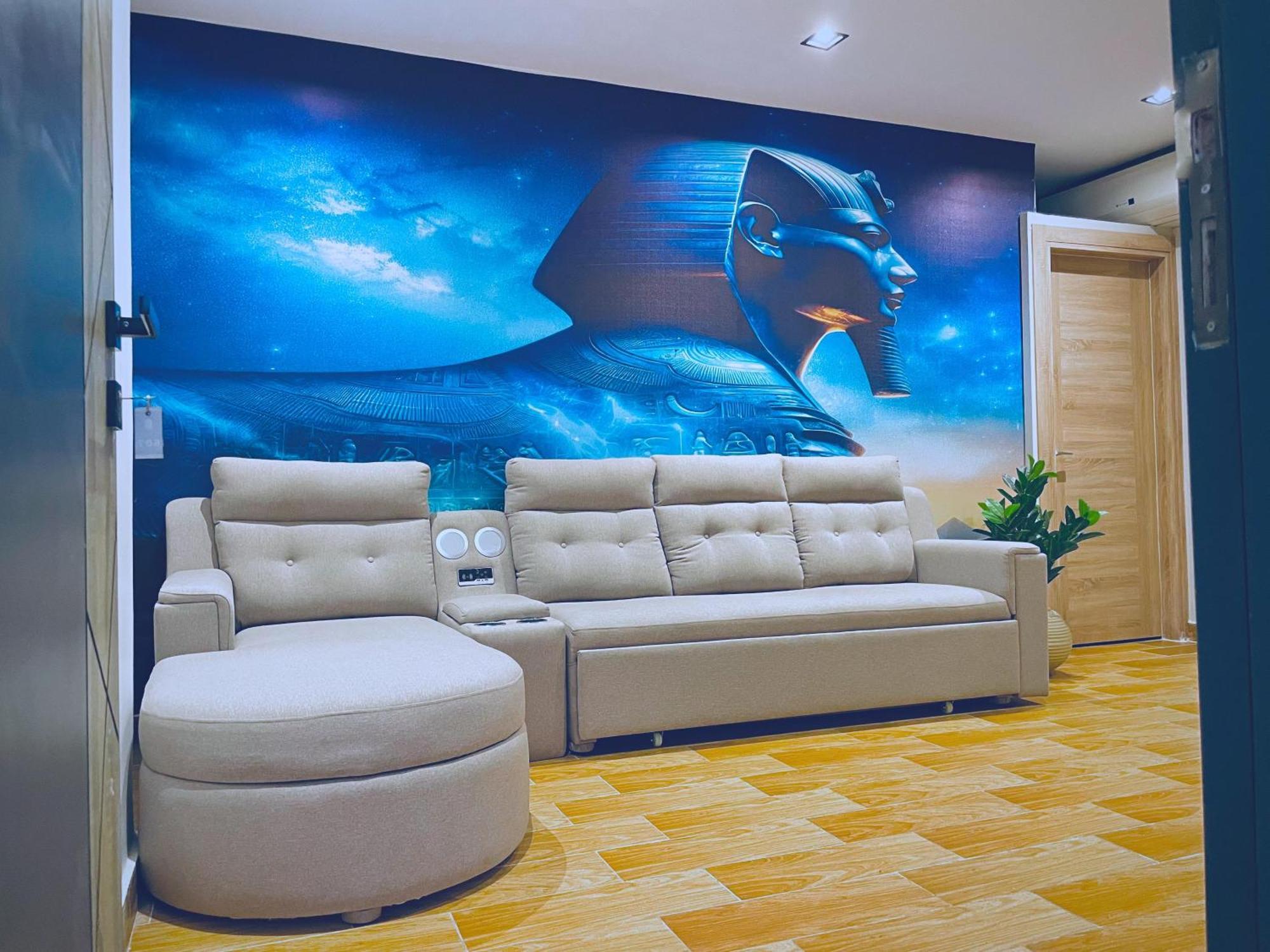 Palm Pyramids View Inn Kafrat al Jabal Exterior photo